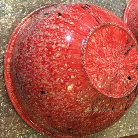 Vintage Brook park Melamine mixing bowls 2 piece set - Picture 9 of 13